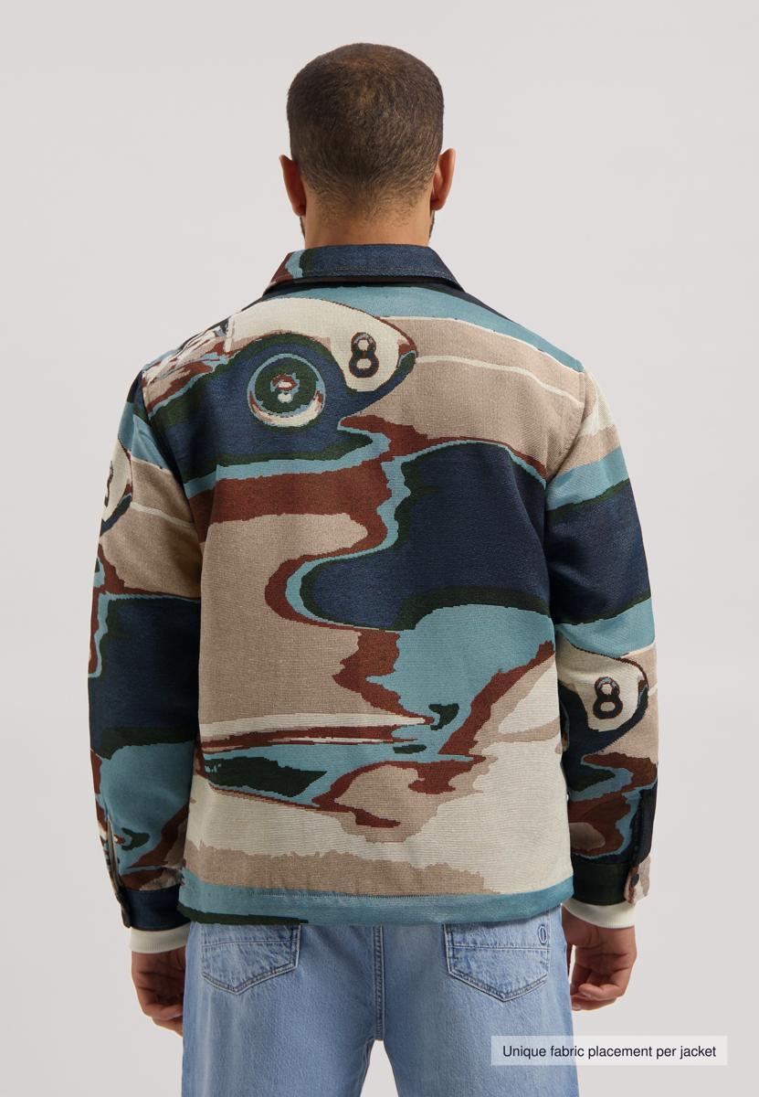 Dstrezzed Overshirt Carter Blauw 3