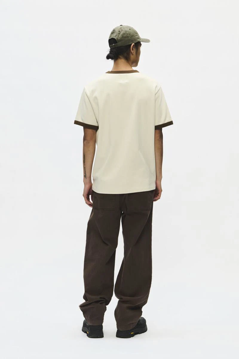 Wood Wood T-Shirt Parker Bruin 3