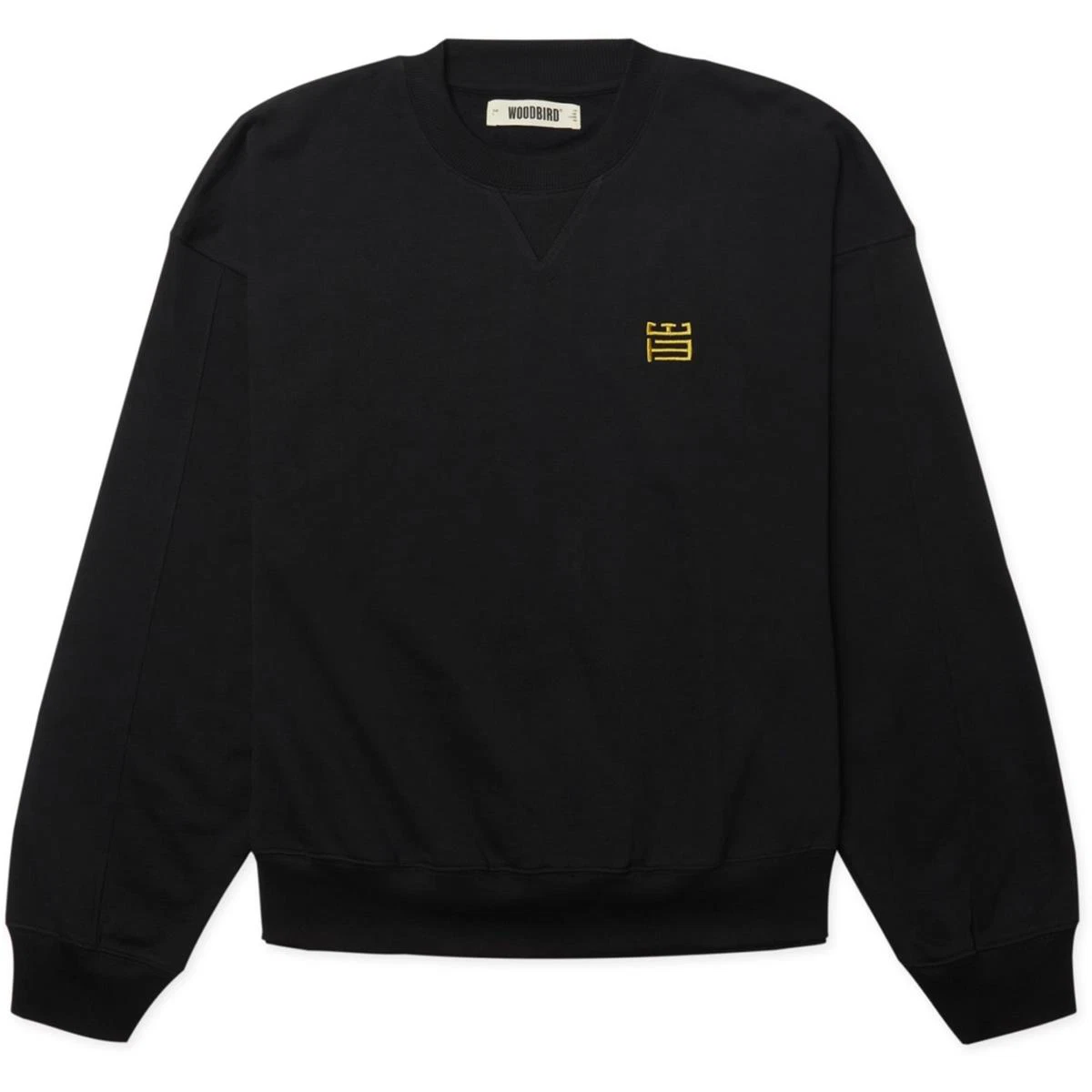 WOODBIRD Sweater Wake Zwart 2