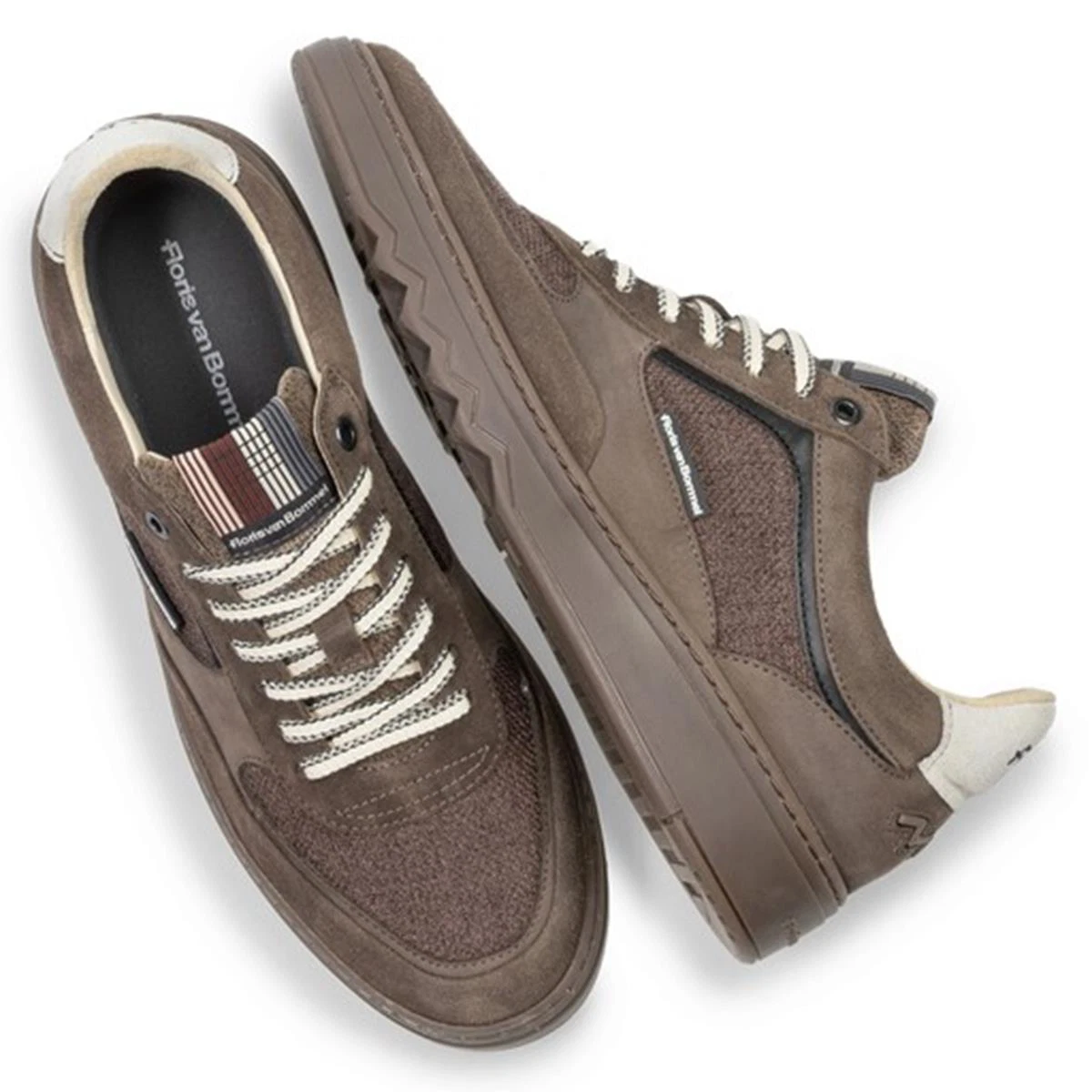 Floris van Bommel Sneakers De Kupster 09.00 Taupe 4