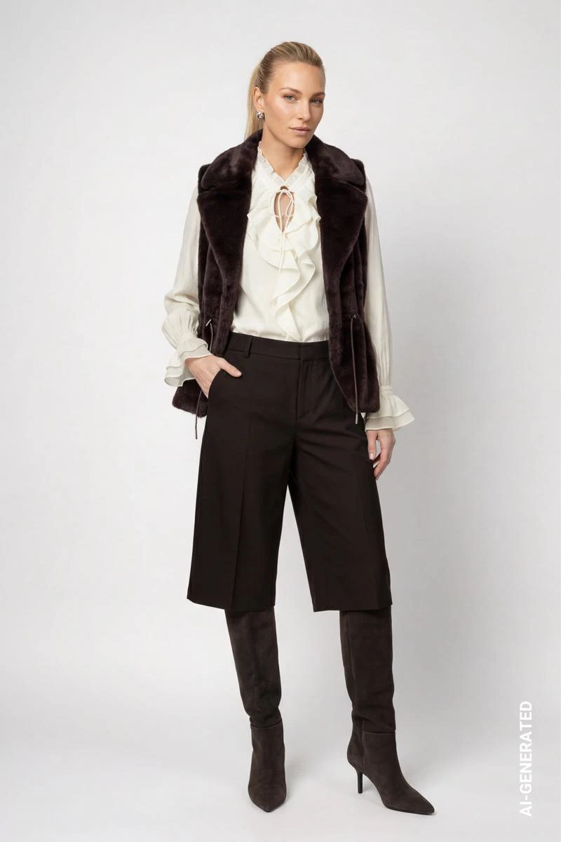 Monari Short 810075 Bruin 3