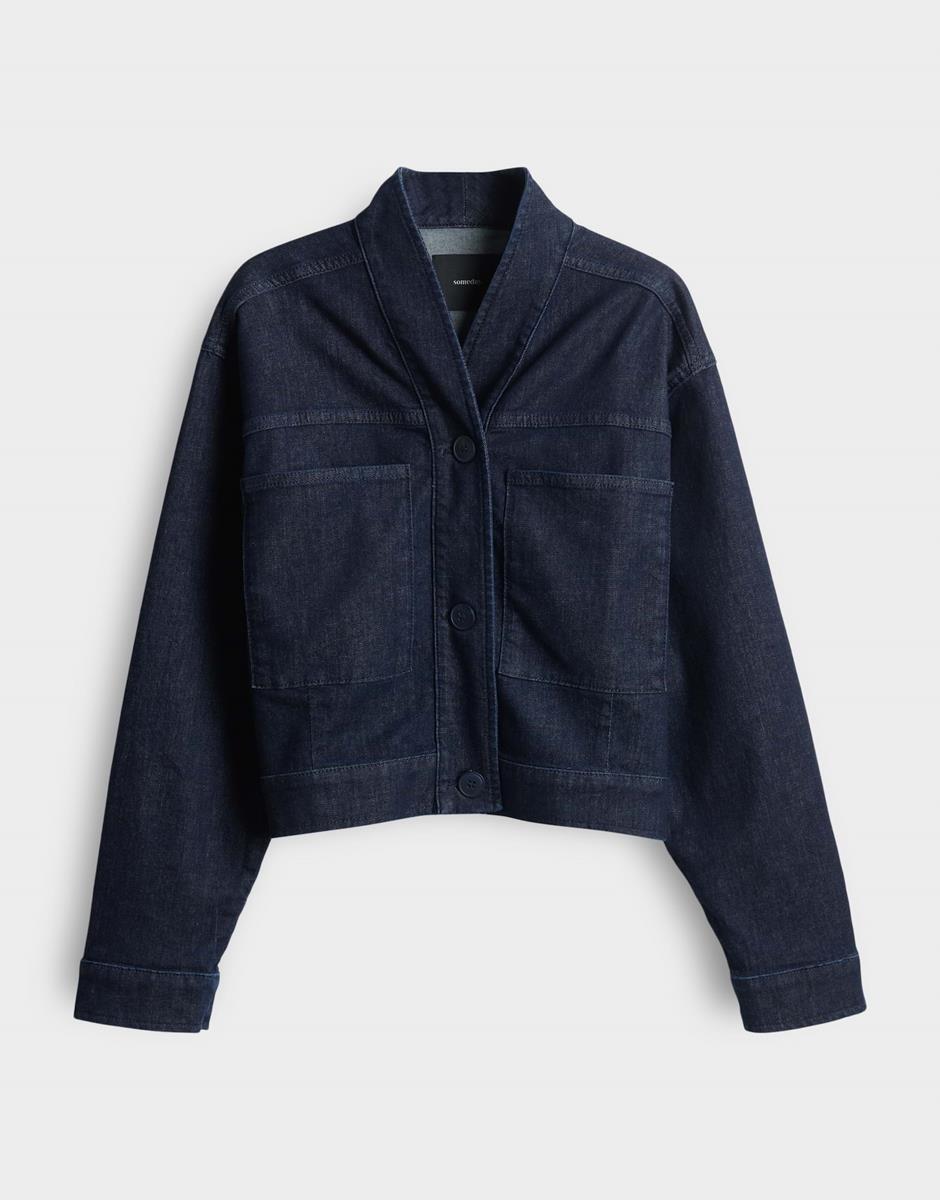 SOMEDAY Blazer Nenima Blauw 2