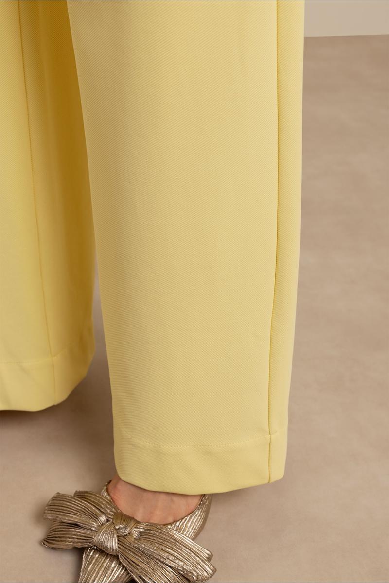Studio Anneloes Pantalon Luz Twill Geel  5