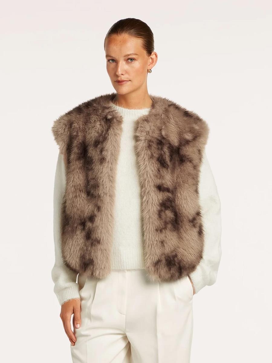 Beaumont Gilet Lucinda Bruin 1
