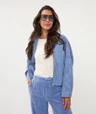 EsQualo Blazer W26.28706 Blauw 5