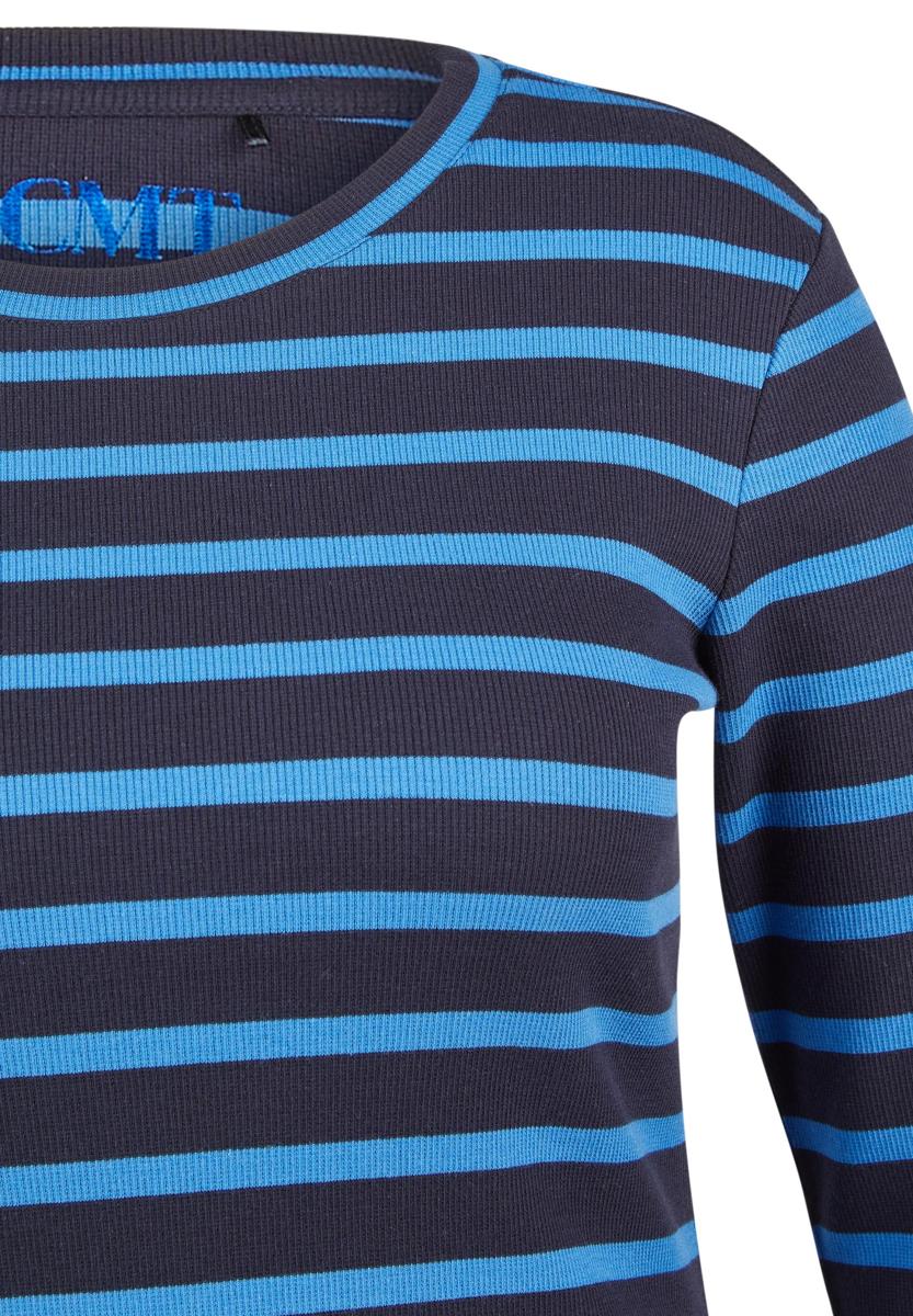 Le Comte T-Shirt 55-631304 Blauw 4