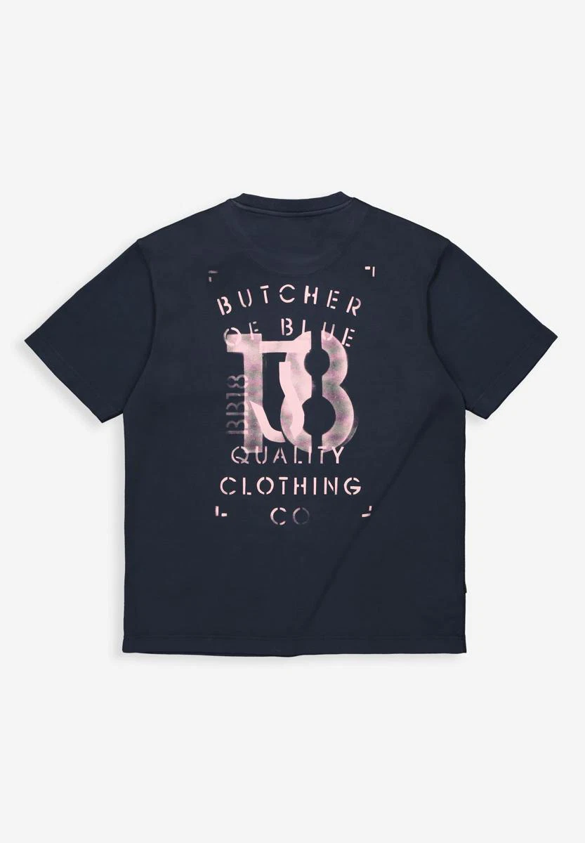Butcher of Blue T-Shirt M2622023 Blauw 2