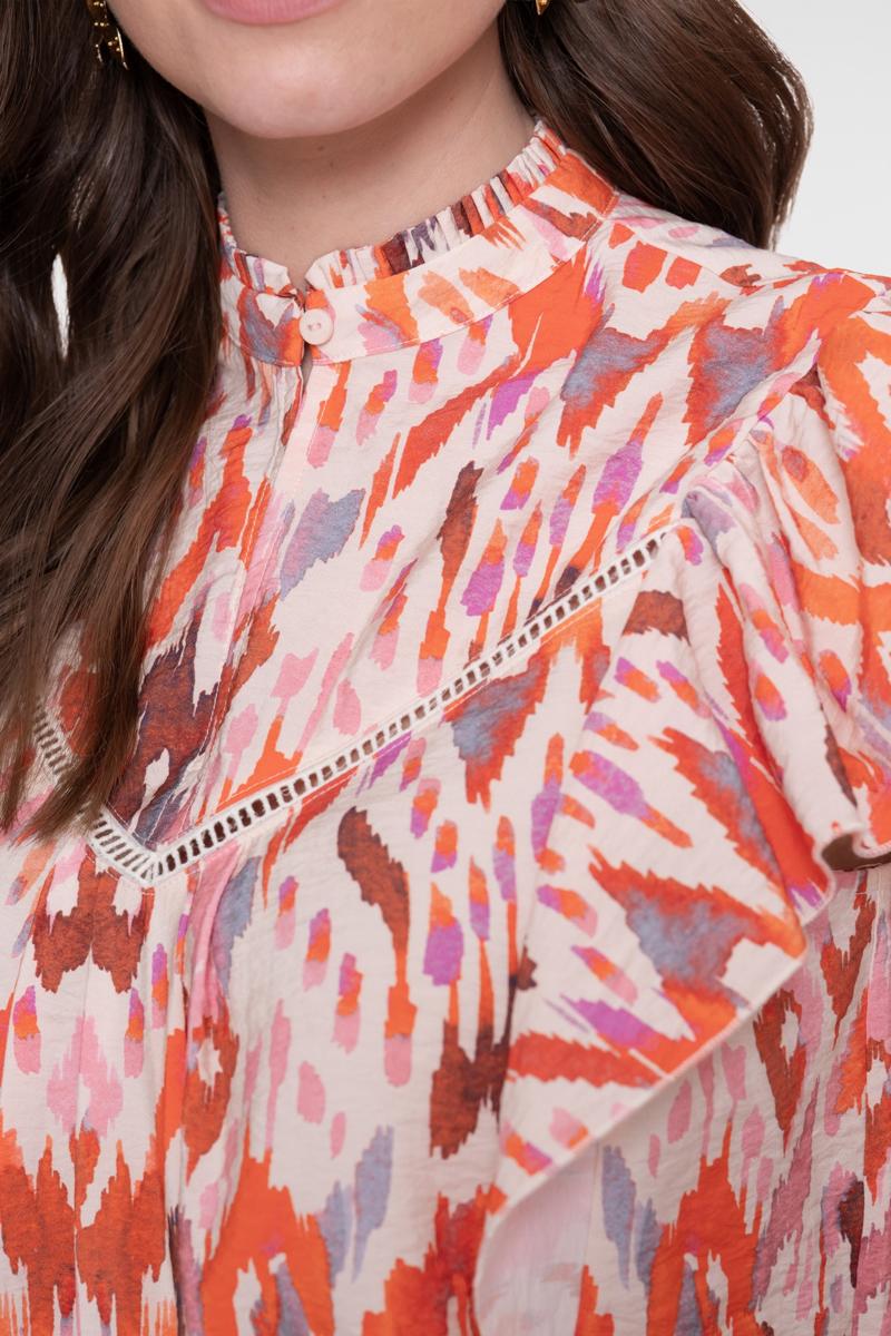 Geisha Blouse 63260-20 Oranje 5