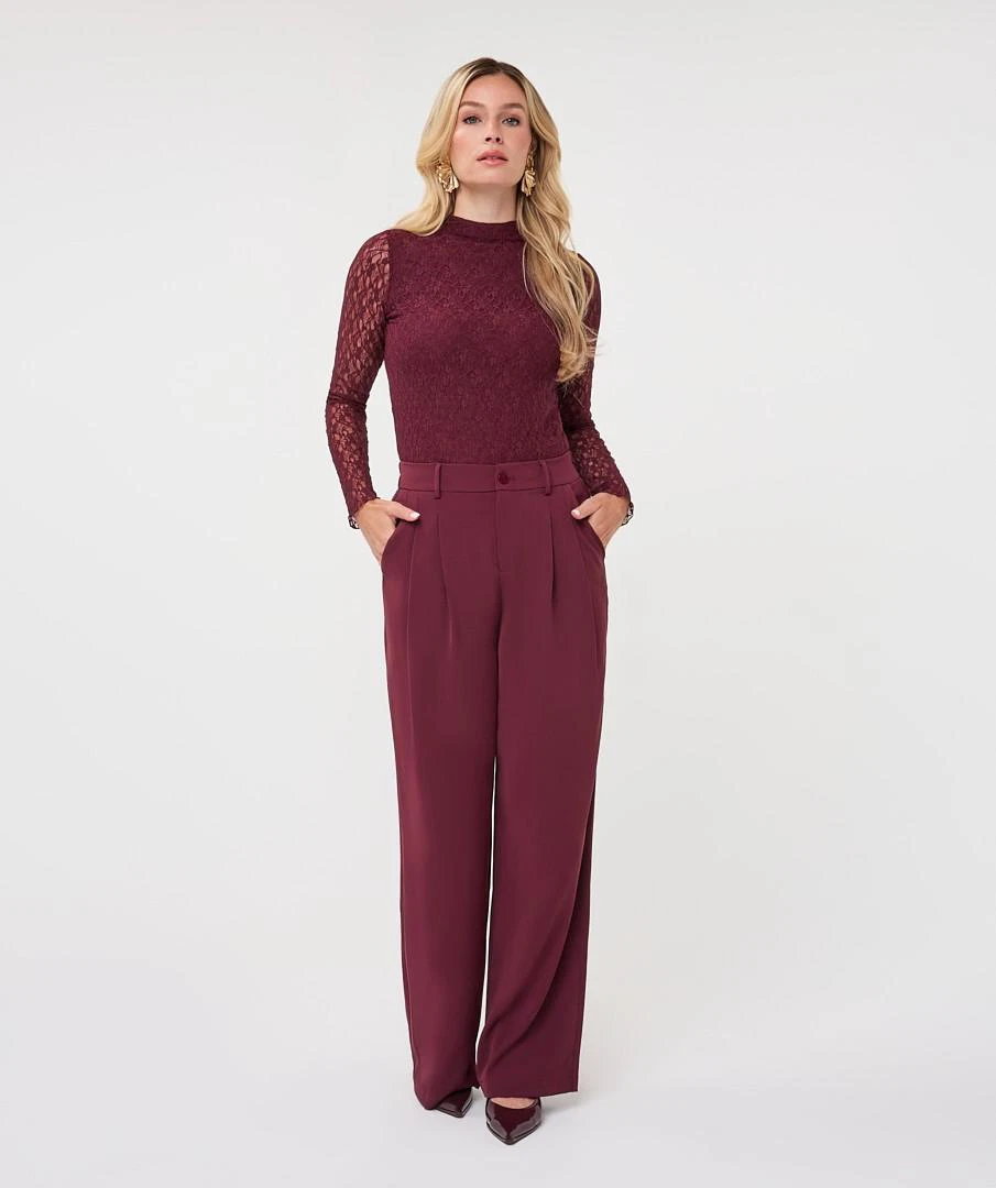 EsQualo Longsleeve F26.30504 Rood 2