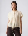 OPUS Blouse 10576114227106 Geel 2