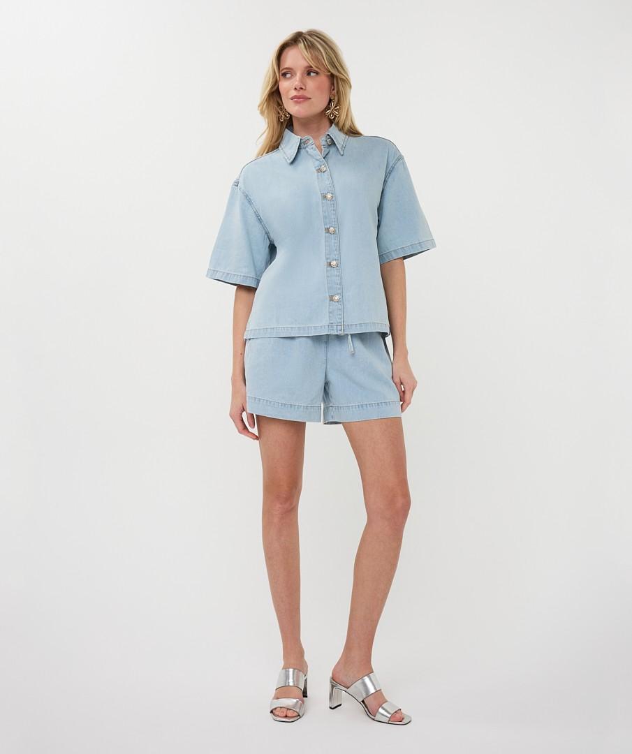 EsQualo Short HS26.12207 Blauw 5