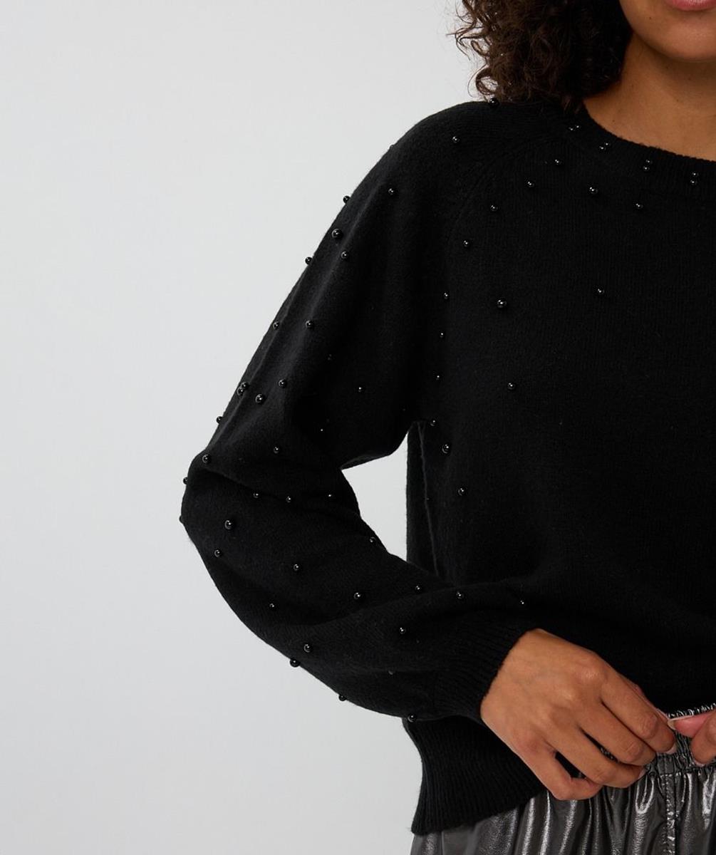 EsQualo Trui F25.27523 Zwart 3