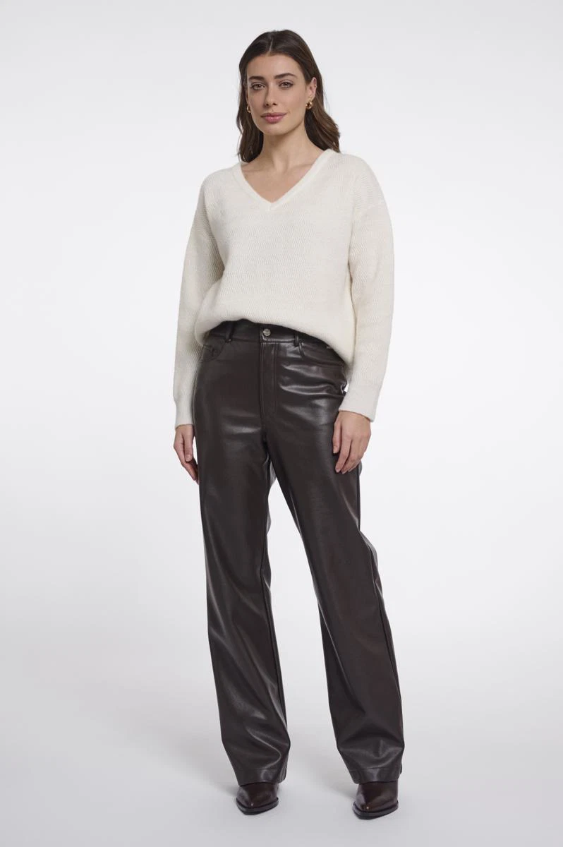 Rino & Pelle Pantalon CorianRegular.750 Bruin 2