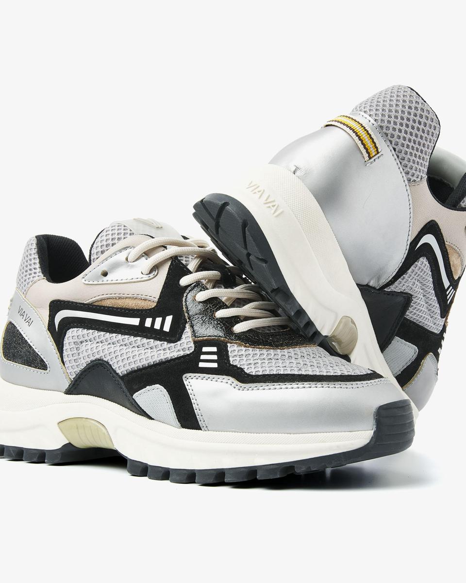 Via Vai Sneakers 62222 Zilver 4