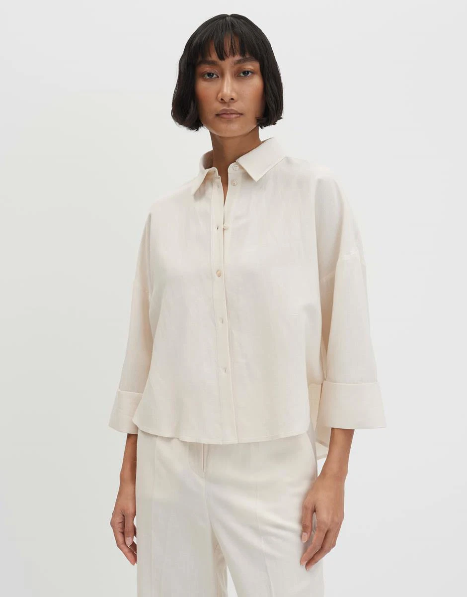 SOMEDAY Blouse Zalea Beige 1
