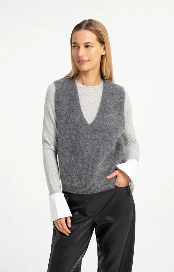 YAYA Trui 01-000635-609 Grijs 1