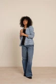 Studio Anneloes Blazer Nura tweed jacket Blauw 6