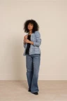 Studio Anneloes Blazer Nura tweed jacket Blauw 6
