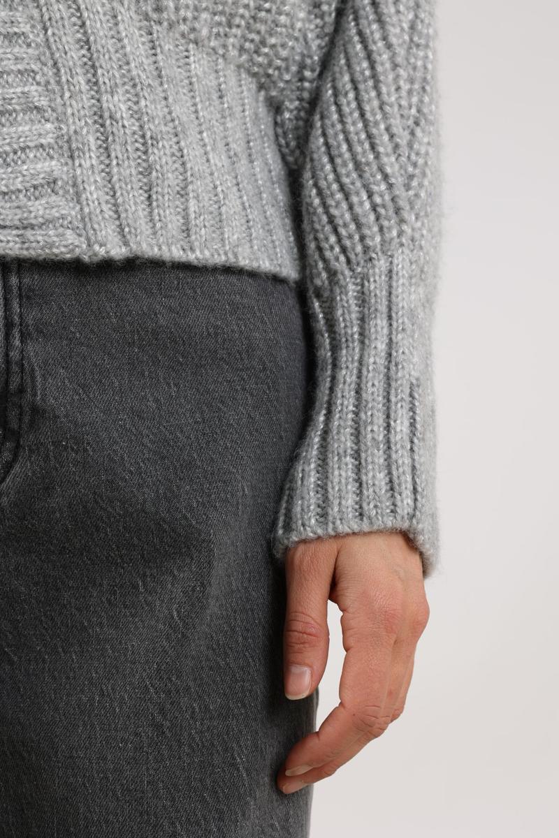 NUKUS Vest Jolijn Grijs 4