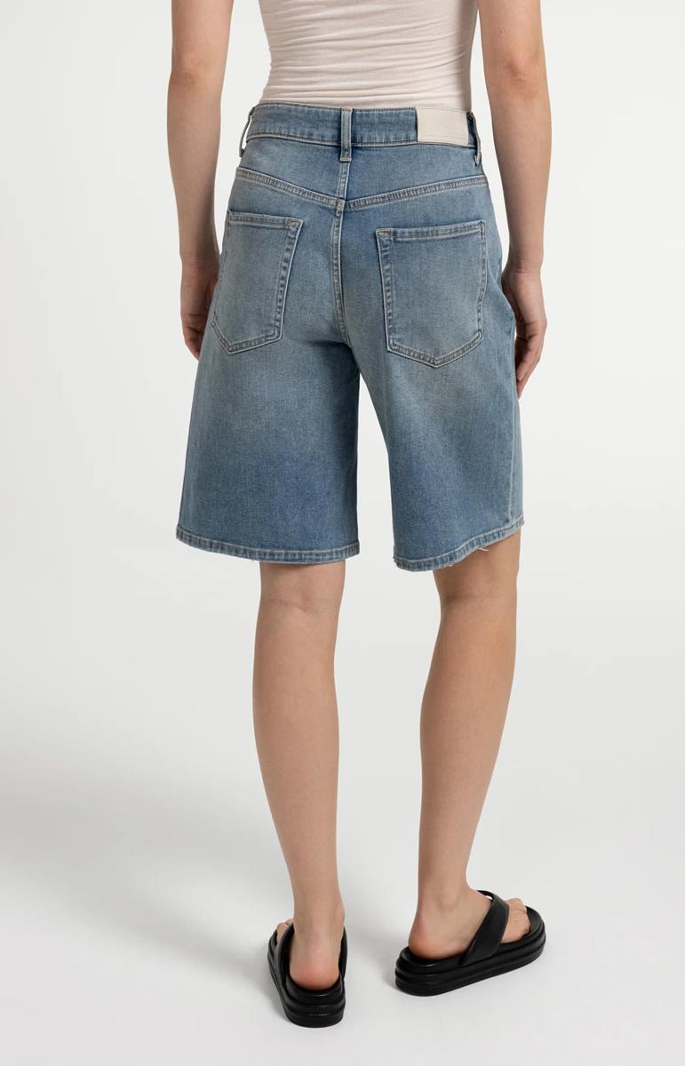 YAYA Short 01-321042-606 Blauw 3