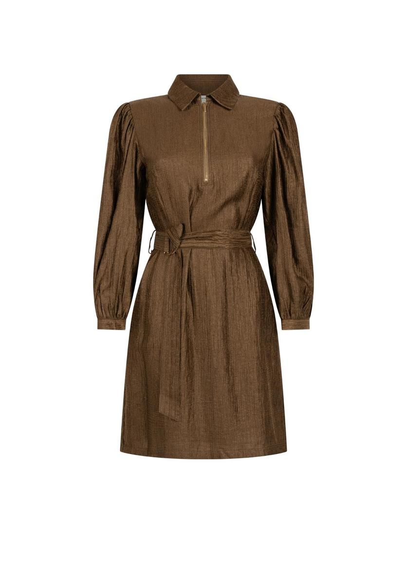 Aaiko Jurk SEMIRA CRINKLE VI Groen 1