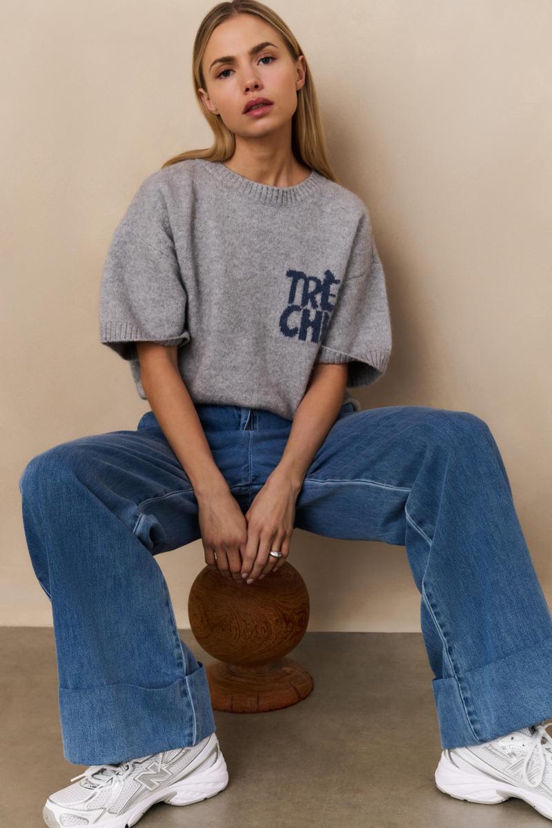 YAYA Trui 01-000485-508 Grijs 5