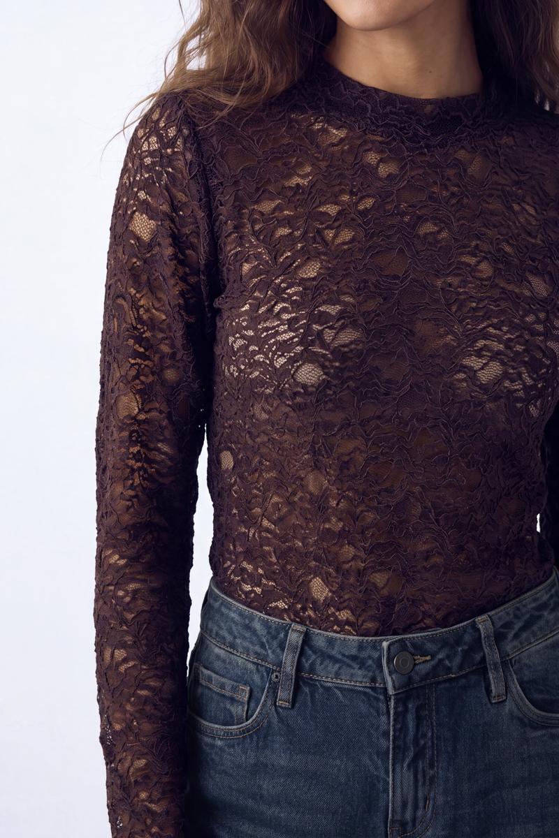 Florèz Longsleeve Harper Bruin 2