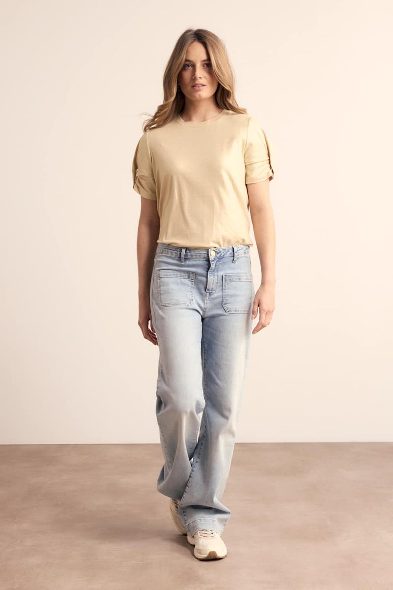 Tramontana T-Shirt D02-19-401 Beige 1