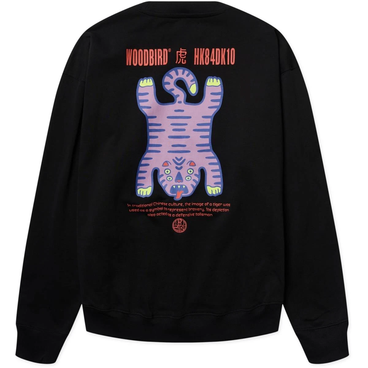 WOODBIRD Sweater Duke Zwart 3