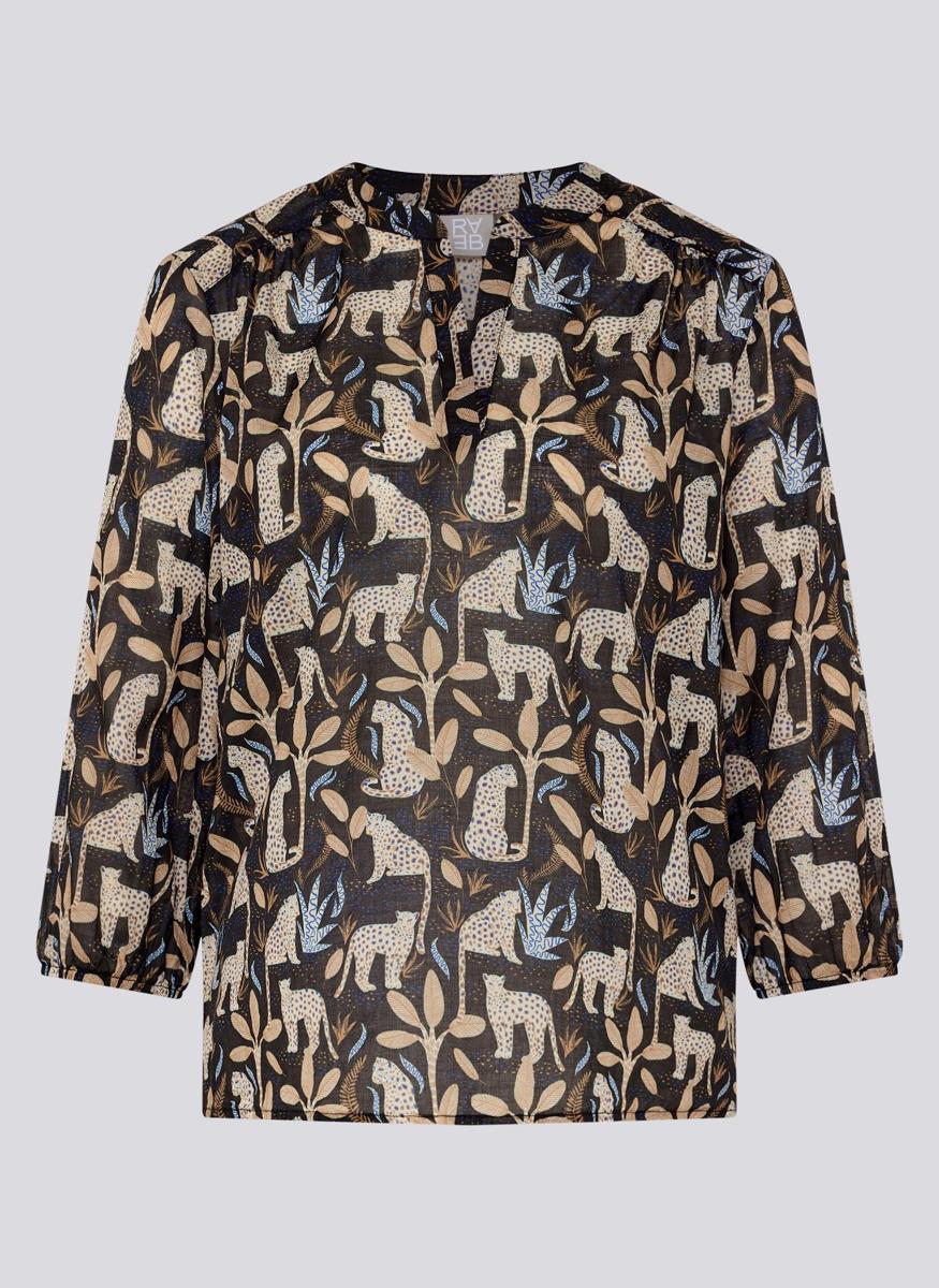 Rabe Blouse 56-118102 Zwart 2