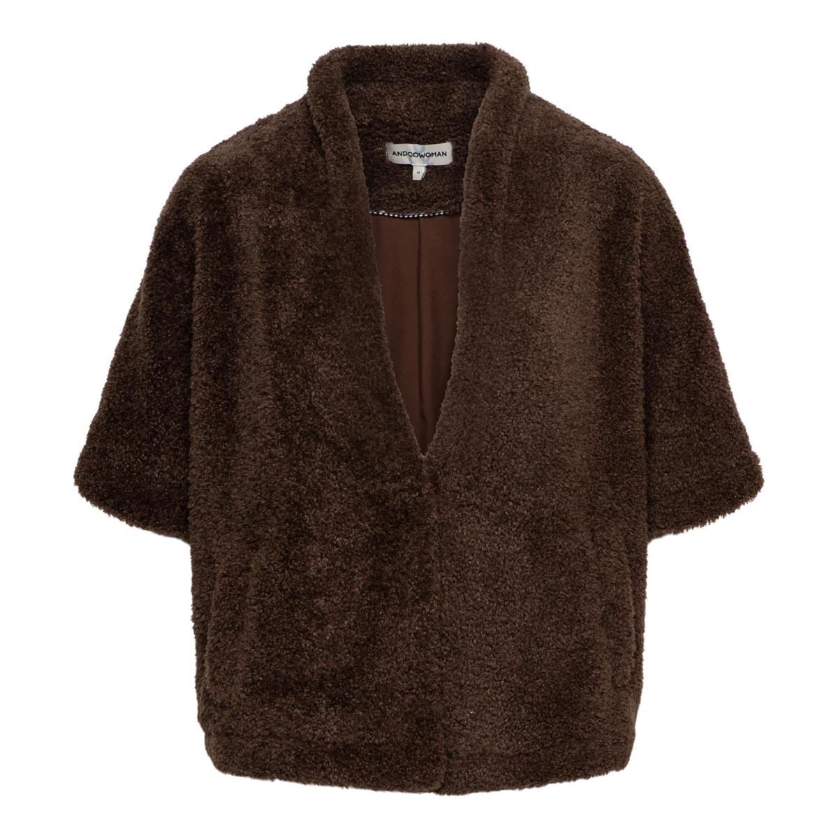 &Co Woman Vest GL113 Bruin 2