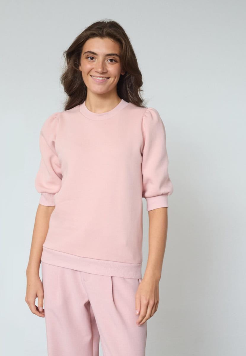 Sisters Point Sweater Peva Puff Roze 1