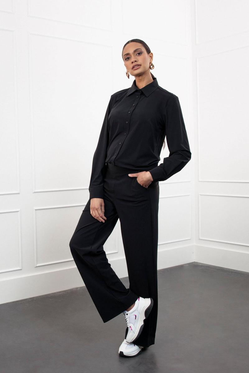 Studio Anneloes Pantalon Marilon Trousers Zwart 4