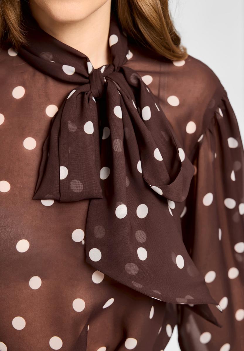 SWING Blouse 1AL02600 Bruin 4