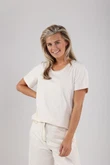 NUKUS T-Shirt Tirza Off-White 1