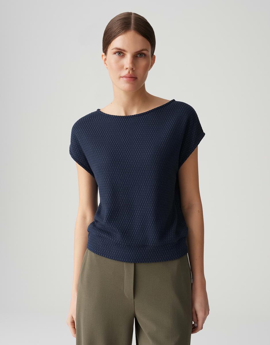 OPUS T-Shirt Sumsala Blauw 1