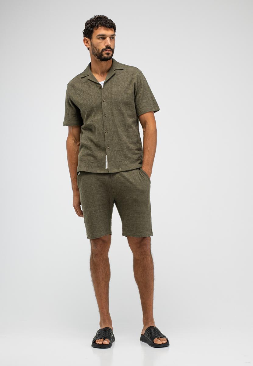 Butcher of Blue Overhemd M2516059 Groen 3