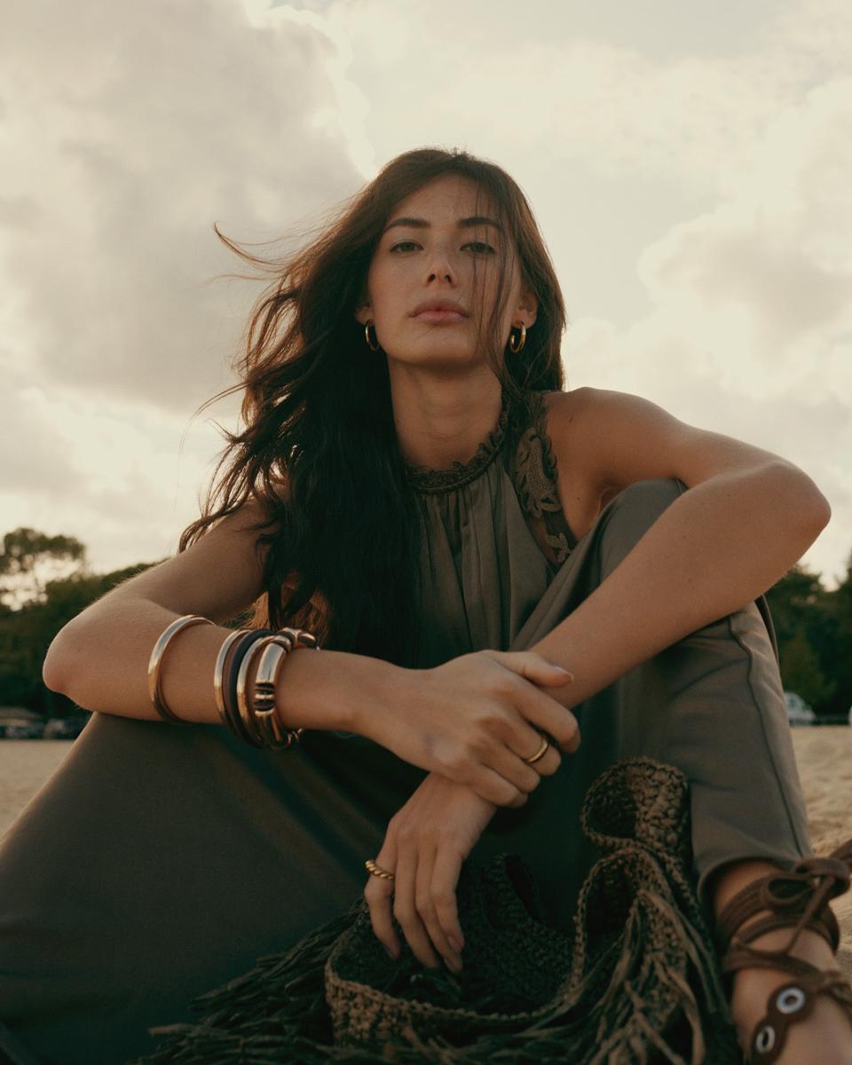 Summum Jurk 5s1646-12464 Taupe 3