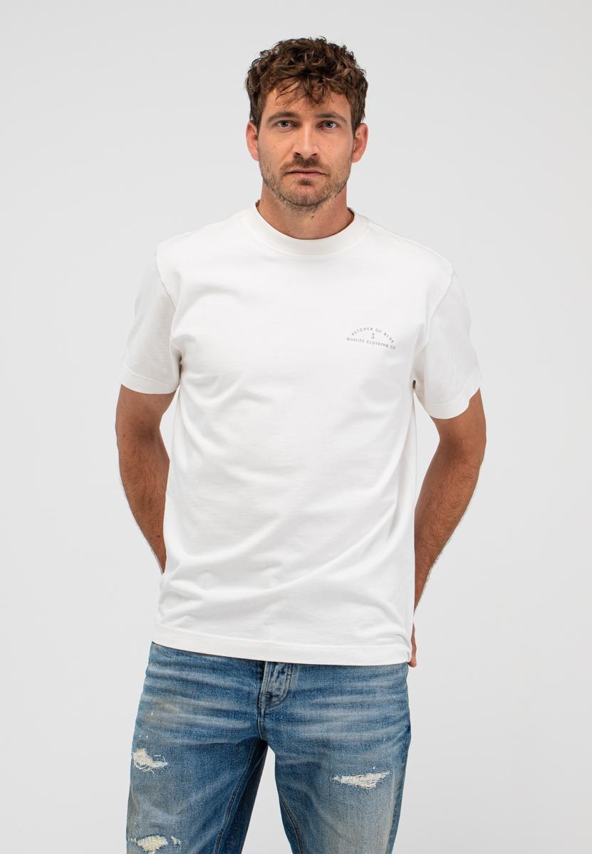 Butcher of Blue T-Shirt M2613040 Wit 4