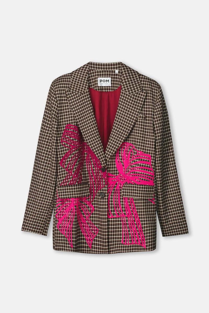 POM Amsterdam Blazer SP9726 Bruin 2