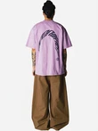 WOODBIRD T-Shirt Baine Paars 1