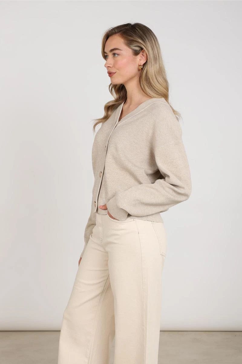 NUKUS Vest NKF05039 Beige 4