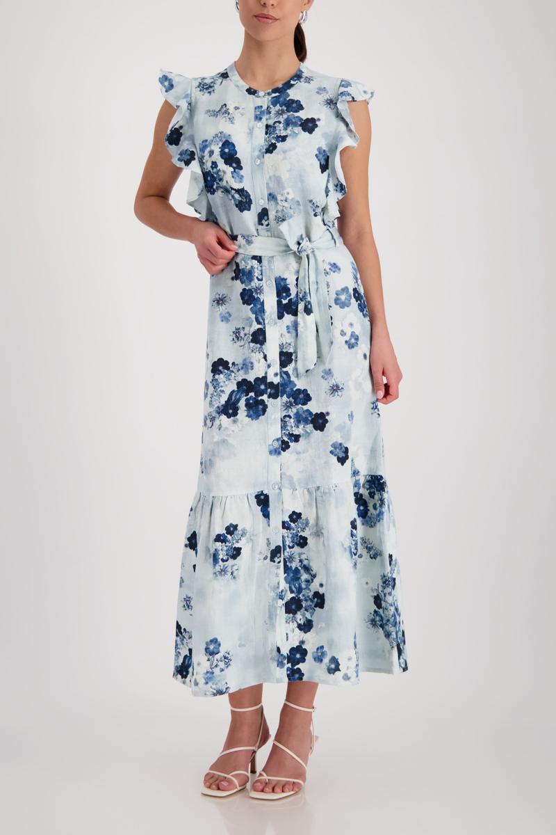Monari Jurk 410778 Blauw 1