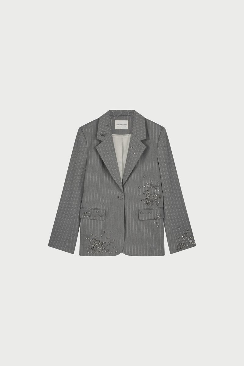 Fabienne Chapot Blazer Keaton Blazer Grijs 2