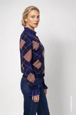 Monari Vest 810353 Blauw 2