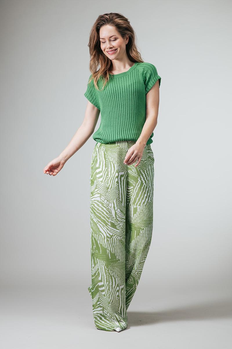 Label DOT Pantalon 2618018 Groen 6