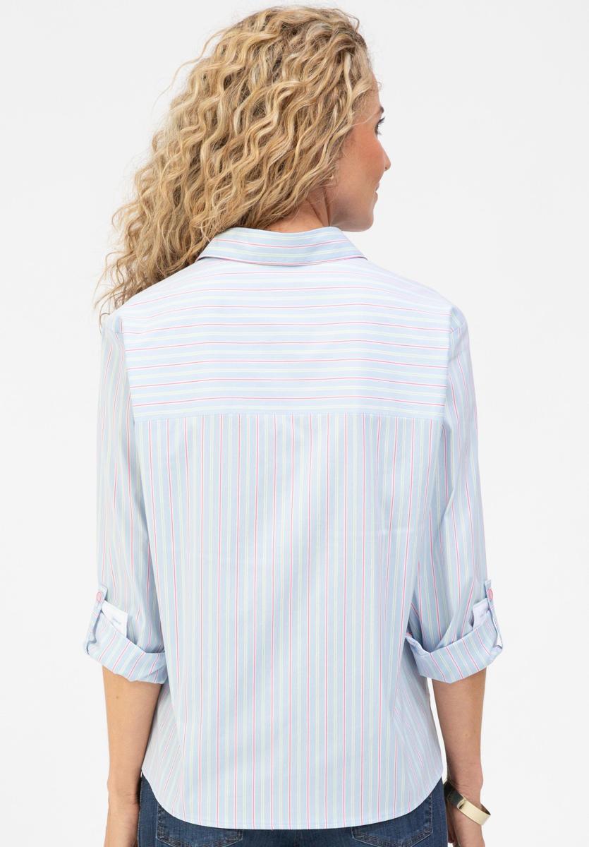 Bianca Blouse Anina Blauw 3
