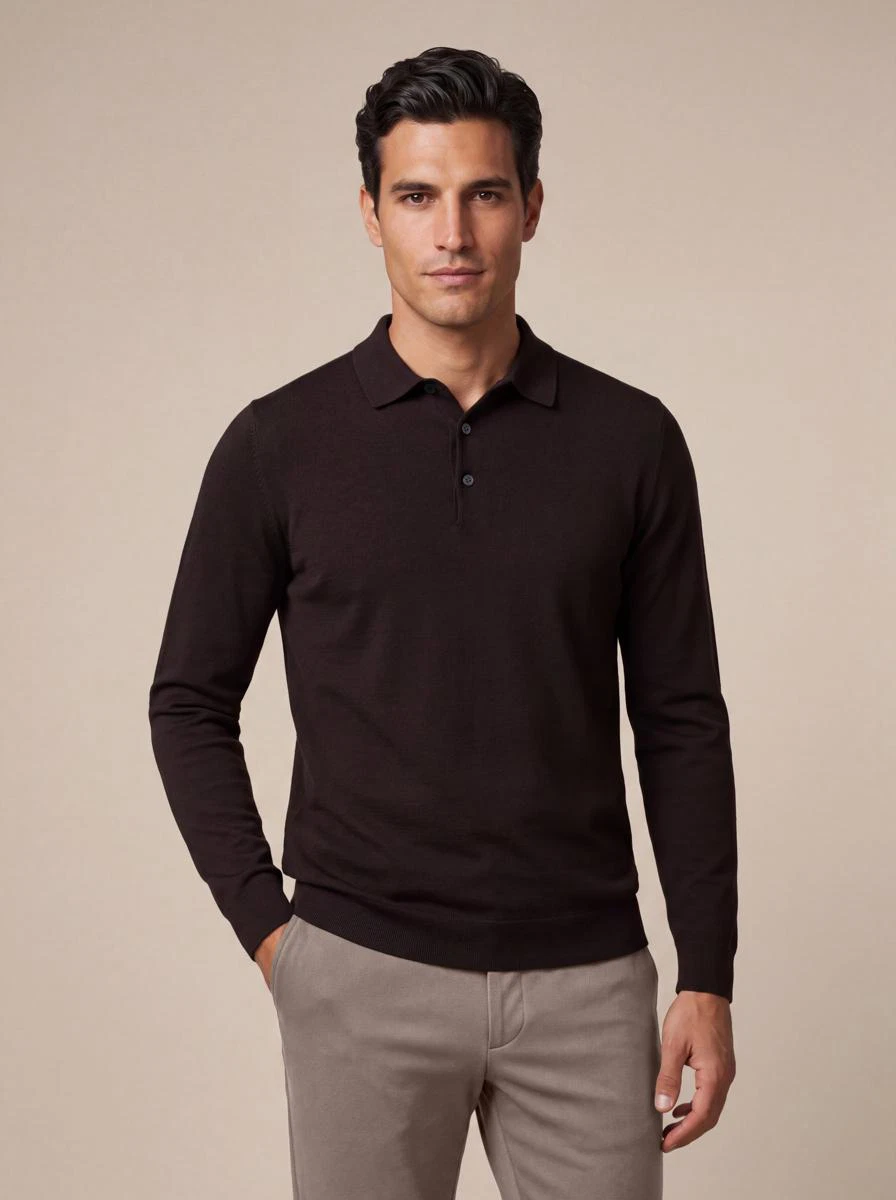Cavallaro Polo 116265023 Bruin 1