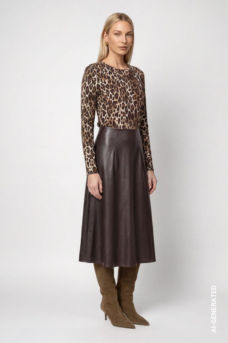 Monari Longsleeve 809869 Bruin 5