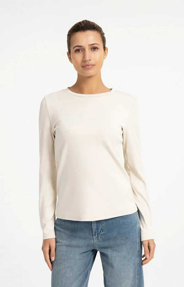 YAYA T-Shirt 01-719040-609 Beige 1